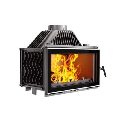 Insert à bois encastrable W16 ECO – 16,3 kW Haut rendement 80,4 %